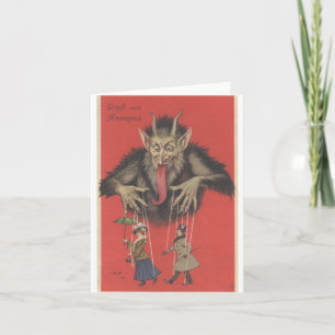 Cartes Pour Fêtes Annuelles Krampus