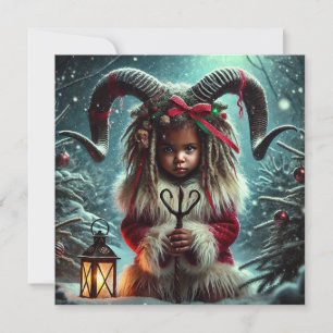 Cartes Pour Fêtes Annuelles Krampus de Noël