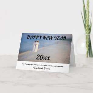 Cartes Pour Fêtes Annuelles Kroyer - Bonne année et Skagen Beach