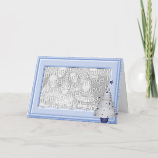 Cartes Pour Fêtes Annuelles KRW Baby Boy Christmas Photo Frame Card