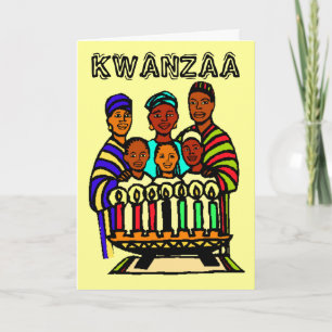 Cartes Pour Fêtes Annuelles Kwanzaa