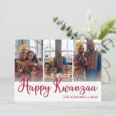 Cartes Pour Fêtes Annuelles Kwanzaa 3 Photo (Debout devant)
