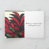 Cartes Pour Fêtes Annuelles Kwanzaa heureux (Intérieur)