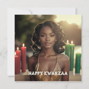 CARTES POUR FÊTES ANNUELLES KWANZAA - JOYEUX KWANZAA - 