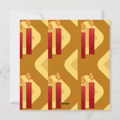 Cartes Pour Fêtes Annuelles Kwanzaa Salutations Joyeuse joyeuse fête d'hiver (Dos)