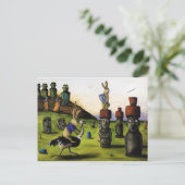 Cartes Pour Fêtes Annuelles La bataille sur l'île de Pâques (Debout devant)