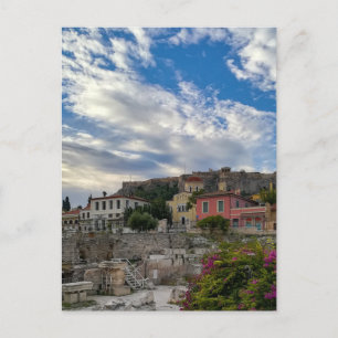 Cartes Pour Fêtes Annuelles La belle et colorée Athènes