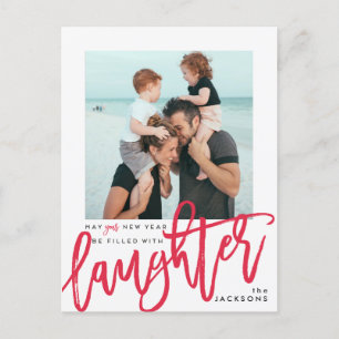 Cartes Pour Fêtes Annuelles La bonne année soit remplie de rire