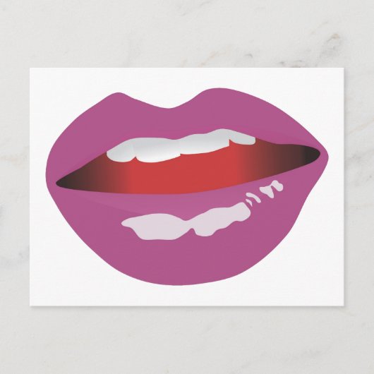 Cartes Pour Fêtes Annuelles La Bouche (Devant)