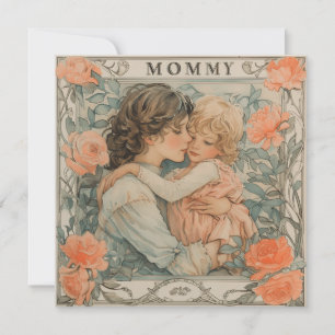 Cartes Pour Fêtes Annuelles La chaleur de maman : Notes d'amour
