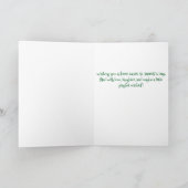 Cartes Pour Fêtes Annuelles La chance des furets Saint Patrick's Day (Intérieur)