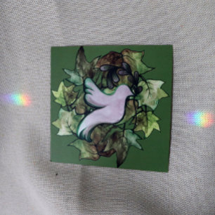 Cartes Pour Fêtes Annuelles La colombe de la paix sur Terre et l'espoir de la 