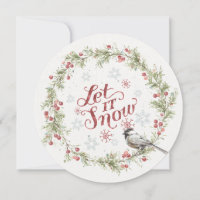 La couronne d'hiver : la neige