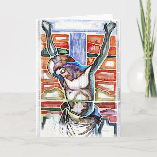 CARTES POUR FÊTES ANNUELLES LA CRUCIFIXE (Devant)