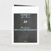 Cartes Pour Fêtes Annuelles La de La de fa (Dos)