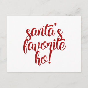 Cartes Pour Fêtes Annuelles La favorite de Santa !