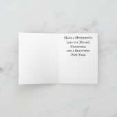 Cartes Pour Fêtes Annuelles La fée de Noël (Intérieur)