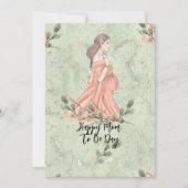 Cartes Pour Fêtes Annuelles La fête des mères Future maman verte (Devant)