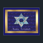 Cartes Pour Fêtes Annuelles La gemme a décoré l'étoile de David<br><div class="desc">Les gemmes et les sparklies remplissant sous forme d'étoile de David font à ceci un cadeau très spécial pour vous-même ou les amis et la famille ce Hanoukka.</div>