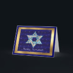 Cartes Pour Fêtes Annuelles La gemme a décoré l'étoile de David<br><div class="desc">Les gemmes et les sparklies remplissant sous forme d'étoile de David font à ceci un cadeau très spécial pour vous-même ou les amis et la famille ce Hanoukka.</div>