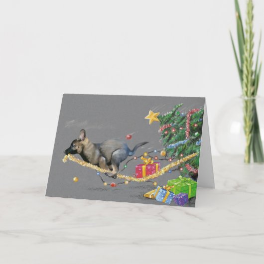 Cartes Pour Fêtes Annuelles la joie de Noël (Devant)