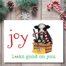 La Joie Vous Va Bien Vache Impertinente Noël