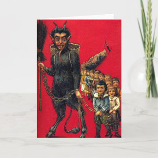 Cartes Pour Fêtes Annuelles La Krampus