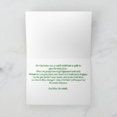 CARTES POUR FÊTES ANNUELLES LA LÉGENDE DU POINSETTA… (Intérieur)