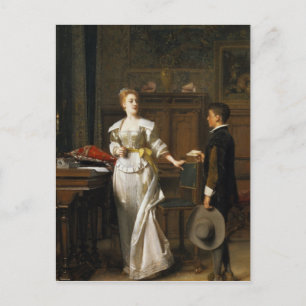 Cartes Pour Fêtes Annuelles La lettre de Valentine