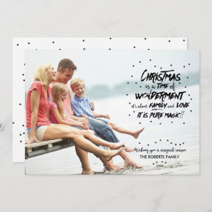 Cartes Pour Fêtes Annuelles La magie de Noël