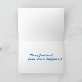 Cartes Pour Fêtes Annuelles La magie de Noël de Hérisson (Intérieur)