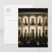 Cartes Pour Fêtes Annuelles La Maison Blanche célèbre Noël (Devant / Derrière)