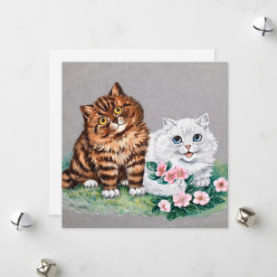 Cartes Pour Fêtes Annuelles La meilleure paire de Louis William Wain