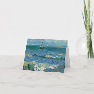 Cartes Pour Fêtes Annuelles La mer aux Saintes Maries de la Mer Van Gogh