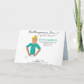 Cartes Pour Fêtes Annuelles La Merveille de tout ça ! (Dos)