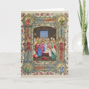 Cartes Pour Fêtes Annuelles La nativité de notre seigneur