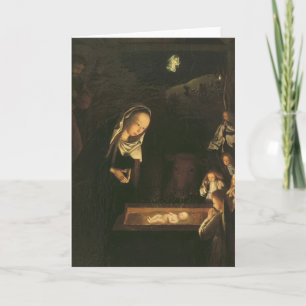 Cartes Pour Fêtes Annuelles La nativité la nuit