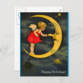 Cartes Pour Fêtes Annuelles La Nose de Noël (Devant / Derrière)