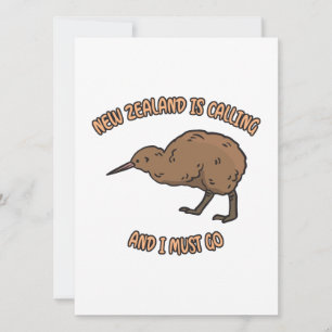 Cartes Pour Fêtes Annuelles La Nouvelle-Zélande appelle