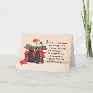 CARTES POUR FÊTES ANNUELLES LA NUIT AVANT BUNMAS