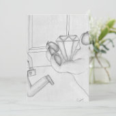 Cartes Pour Fêtes Annuelles La Panthère rose (Debout devant)