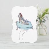 Cartes Pour Fêtes Annuelles La pantoufle de Cendrillon (Debout devant)