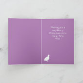 Cartes Pour Fêtes Annuelles La perdrix dans un arbre à poires Noël (Intérieur)