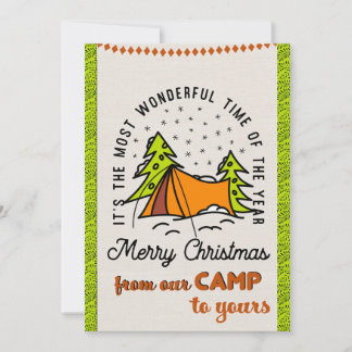 Cartes Pour Fêtes Annuelles La période la plus merveilleuse de l'année des cam