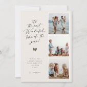 Cartes Pour Fêtes Annuelles La période la plus merveilleuse de l'année Photo (Devant)