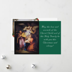 Cartes Pour Fêtes Annuelles La photo de Noël de la Nativité