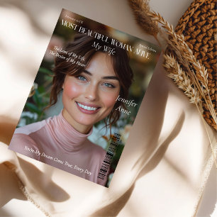 Cartes Pour Fêtes Annuelles La plus belle femme Alive Femme copine