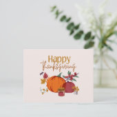 Cartes Pour Fêtes Annuelles La récolte d'automne Thanksgiving (Debout devant)