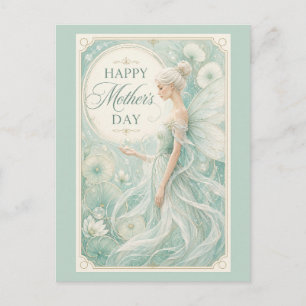 Cartes Pour Fêtes Annuelles La Reine Éthérée de l'Étang de Lys