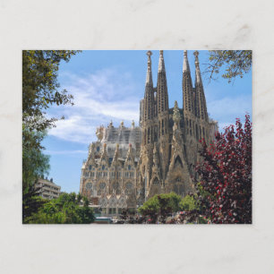 Cartes Pour Fêtes Annuelles La Sagrada Familia, Barcelone, Espagne